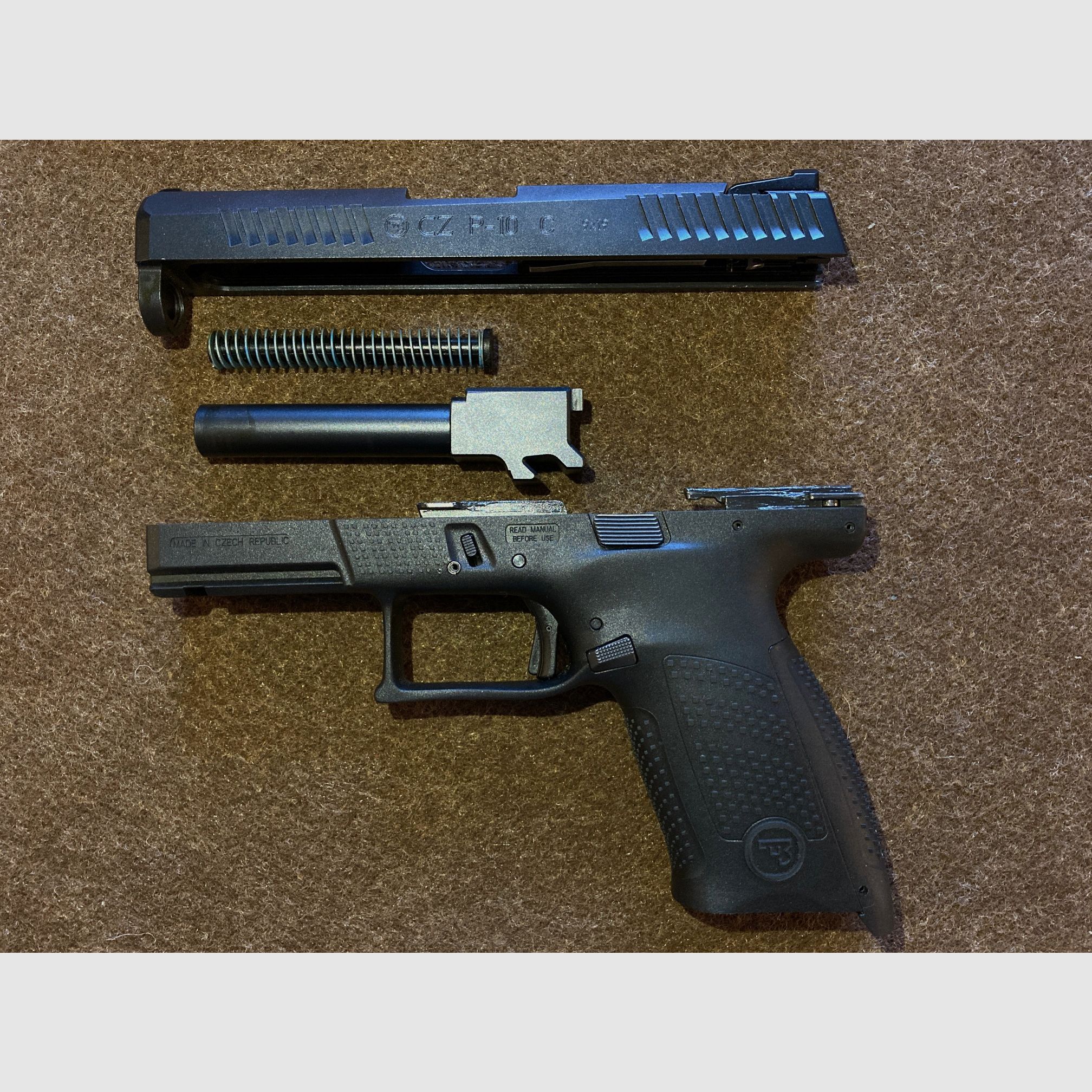 🔫 CZ   P-10 C ALS NIEUW!!! 😳