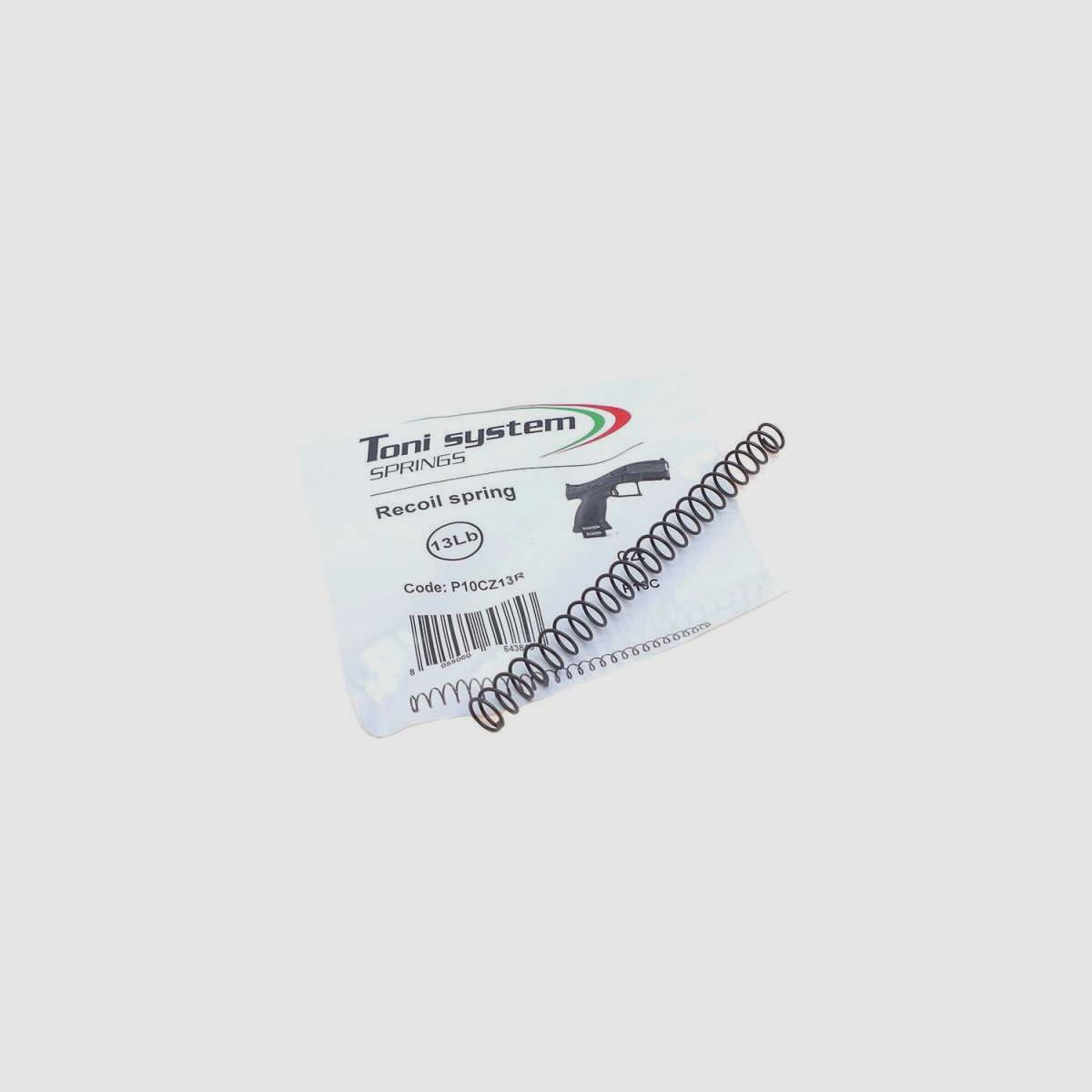 TONI SYSTEM P10CZ Variable Recoil Spring for CZ P10C, Spring weight: 14 lbs, image 3 of 3