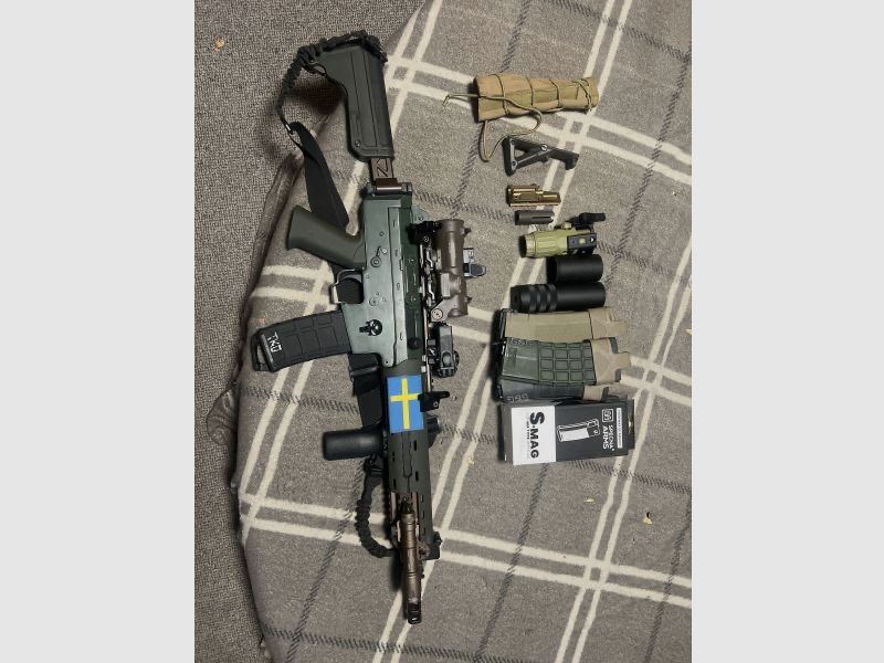 Rarity G&G GK5C (AK5C) with accessories