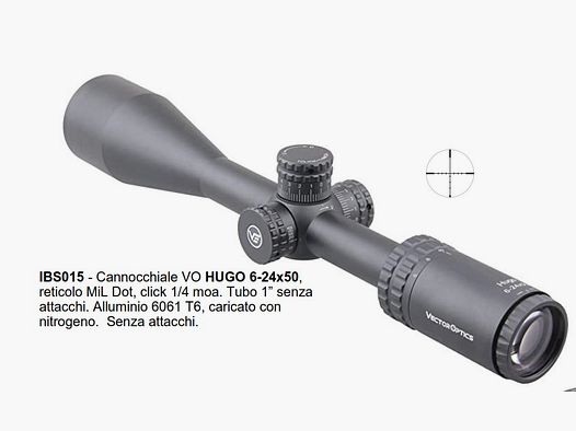 Ottica Vector Optics HUGO 6-24×50 (IBS015)