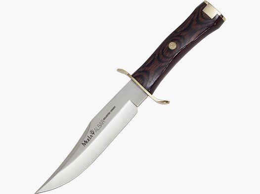 Cuchillo de supervivencia Muela Albar con funda de cuero