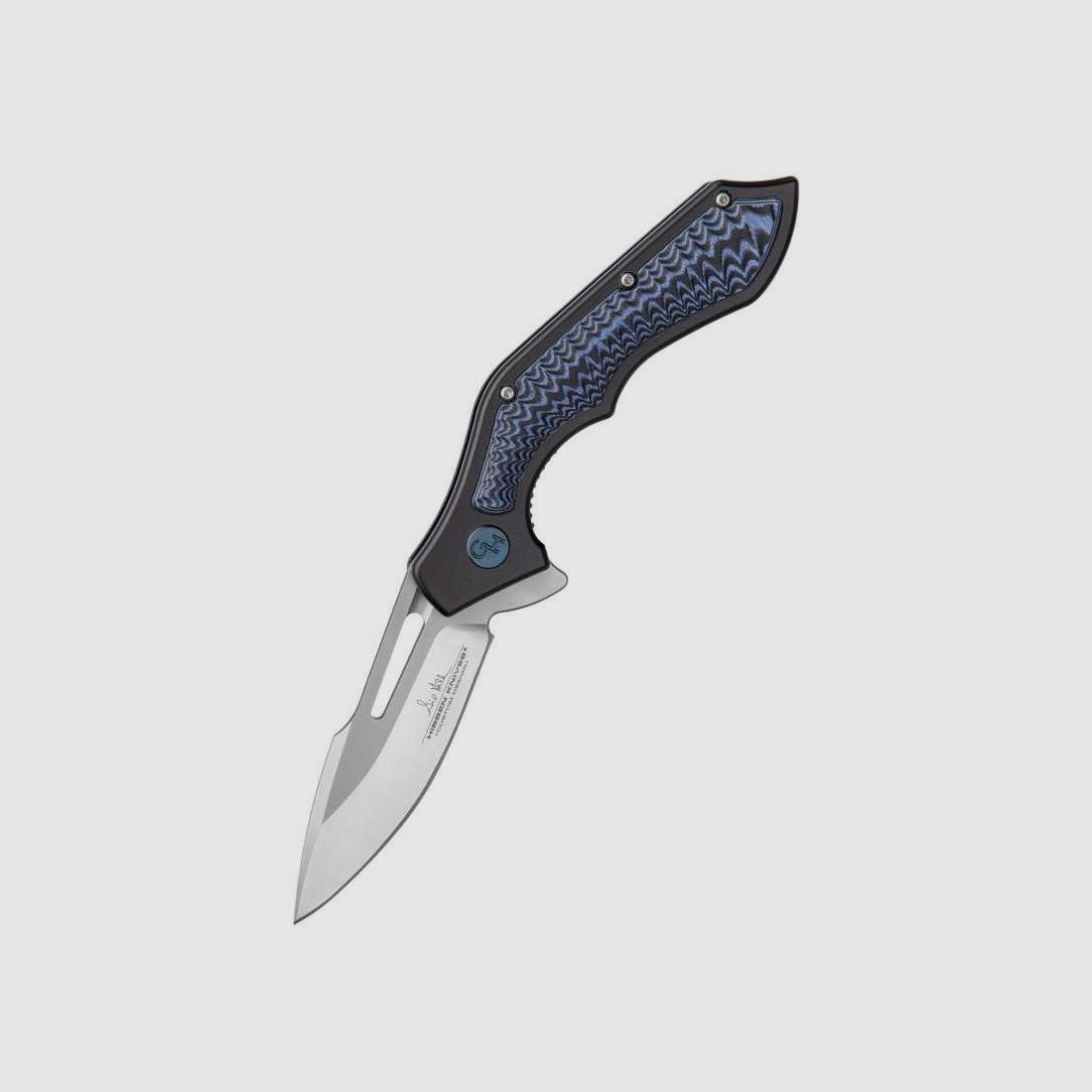 United Cutlery Gil Hibben Hurricane Taschenmesser blau D2 Stahl
