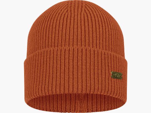 Tommy Rib Beanie Burned Orange ONE_SIZE
