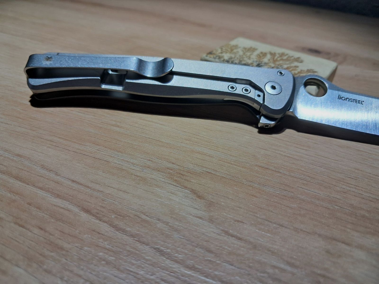 Spyderco Slym Titan. Lionsteel. Nóż. Nóż kieszonkowy