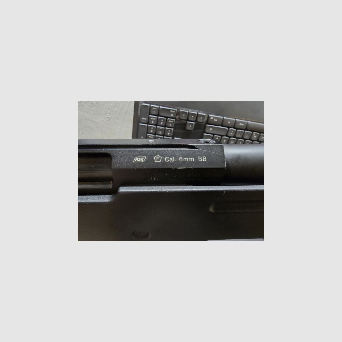 ASG Accuracy International AW .338 Gas-Repertiergewehr + Magazin 6mm BB Airsoft