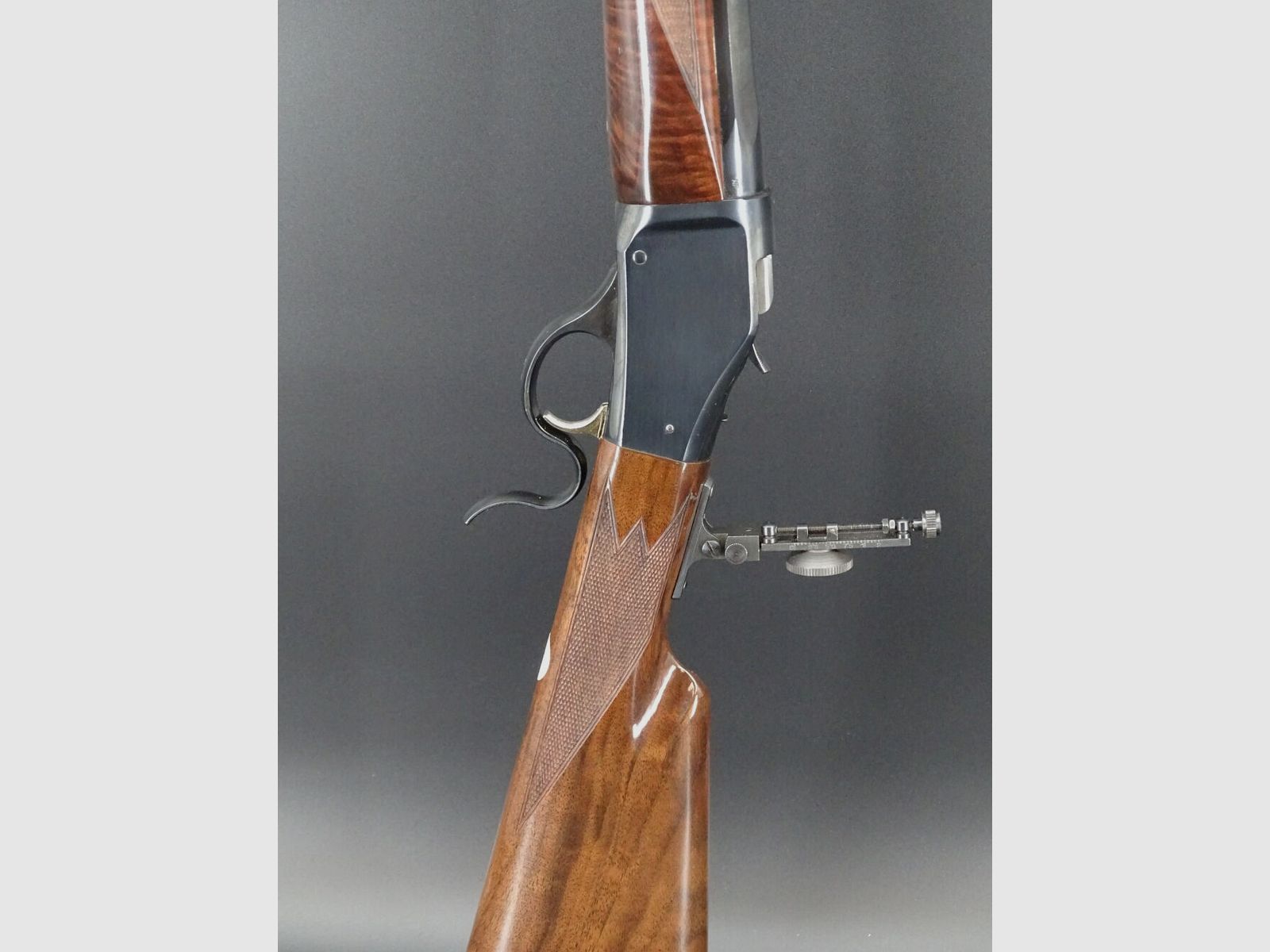 Original Browning Utah Mod 1885 mit Diopter Kaliber .45/70 1885