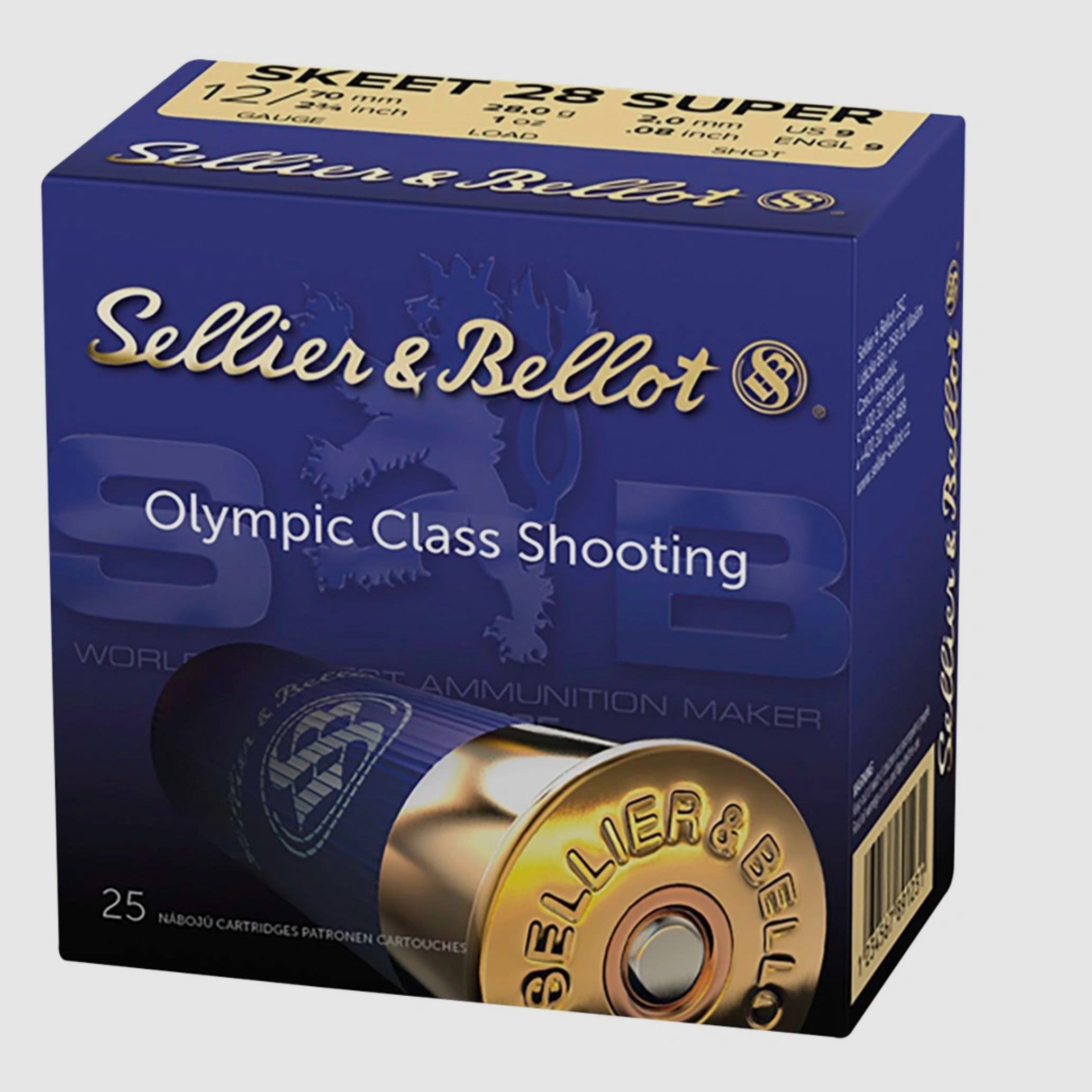 Sellier & Bellot 107474 12/70 Super Skeet 2.0mm 24g