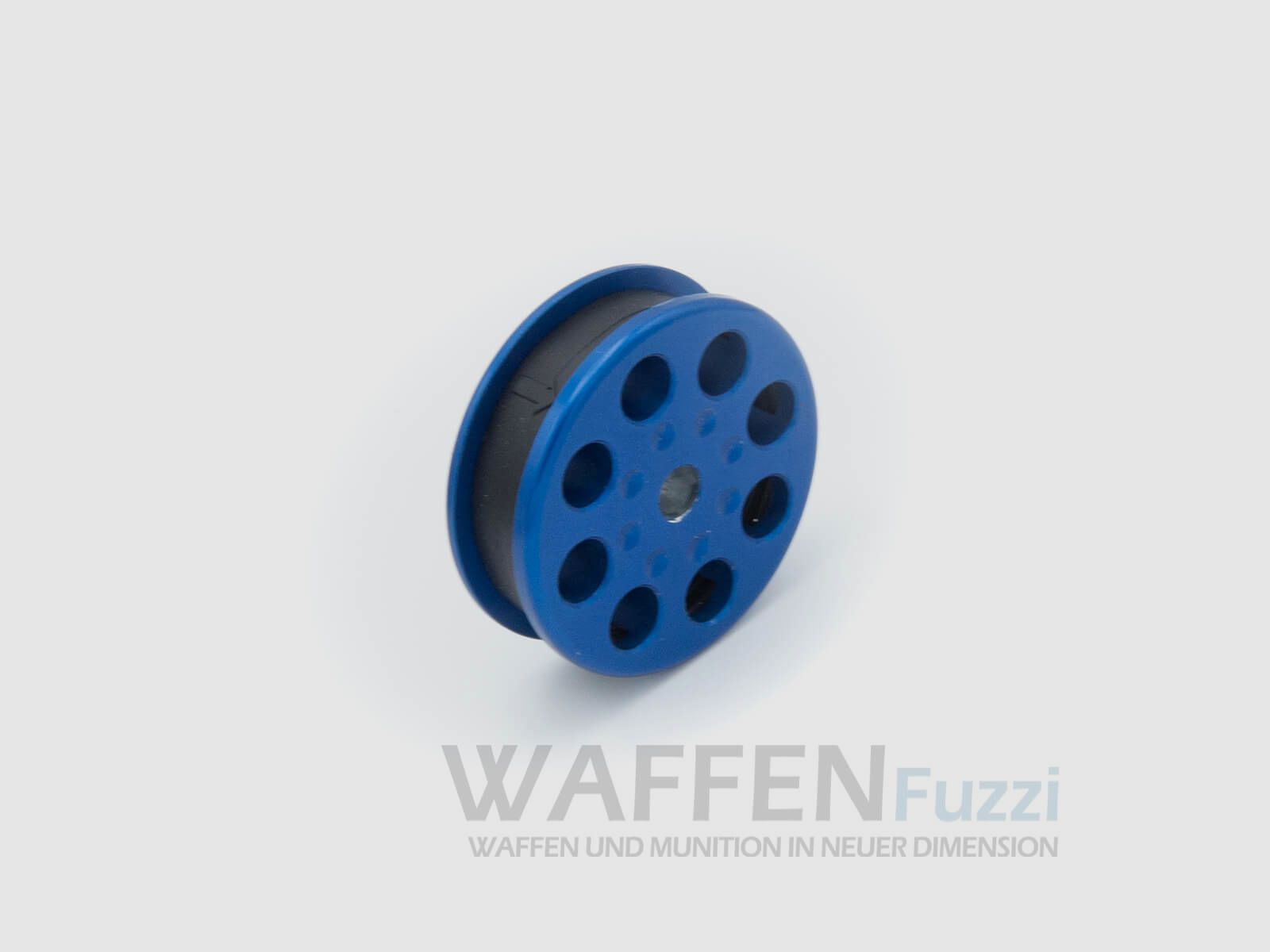 WALTHER ROTEX RM8 caricatore a tamburo in alluminio anodizzato blu