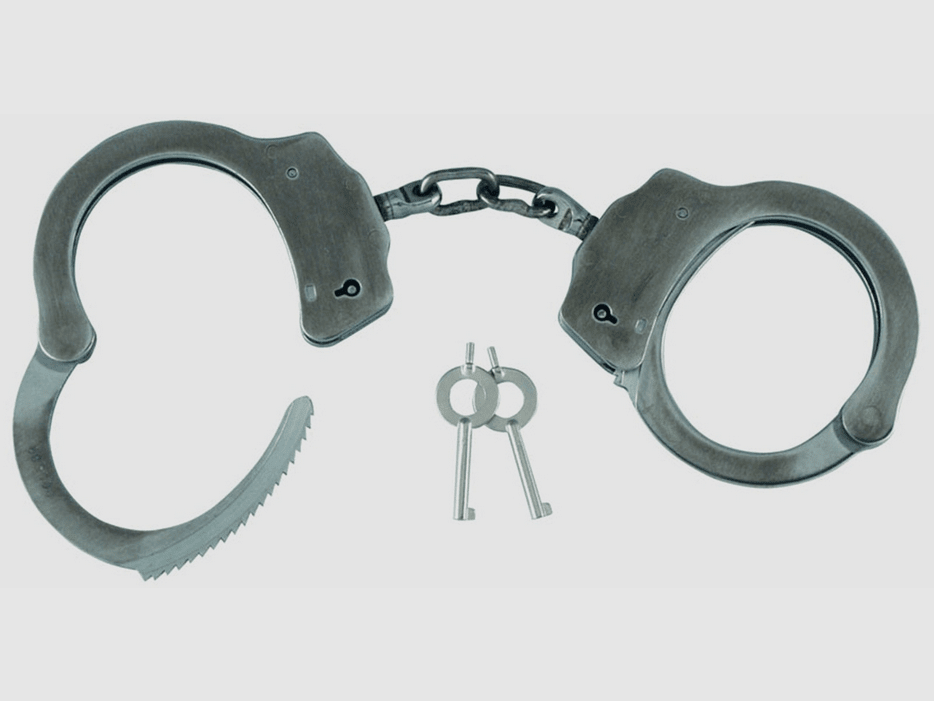 Handcuff Police Standard Double Lock