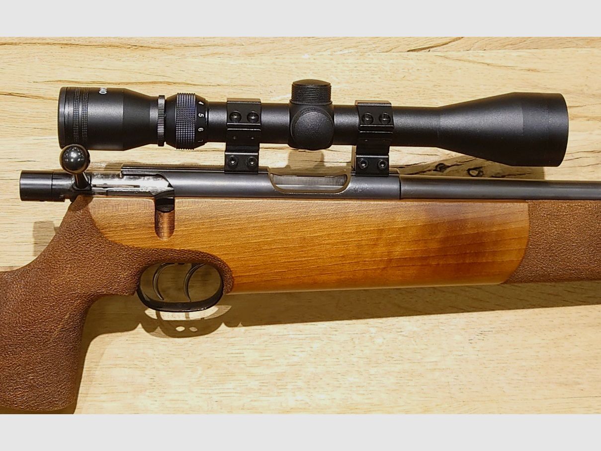 Repeater rifle Carl Walther single shot Mod. KJS 1 caliber .22Hornet