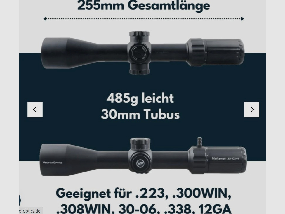 Vector Optics SCFF-36 Mustang Zielfernrohr 1-4x24 FFP