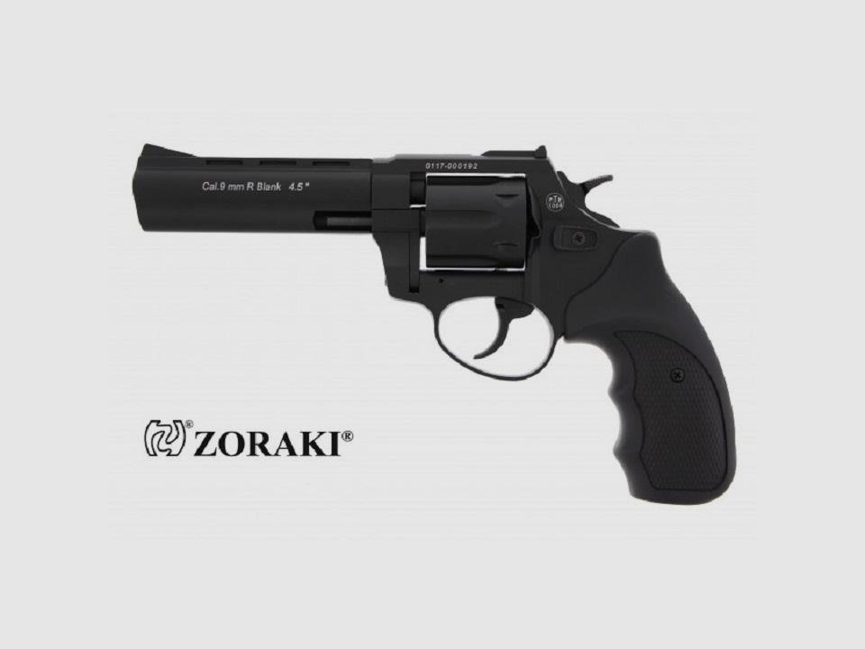 ESC Zoraki R1 4,5'' nero 9mm armi a gas e di segnale