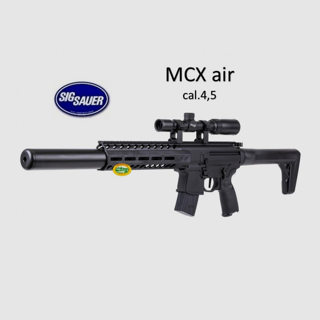 SIG SAUER MCX Co2 cal.4,5 avec optique - vente libre