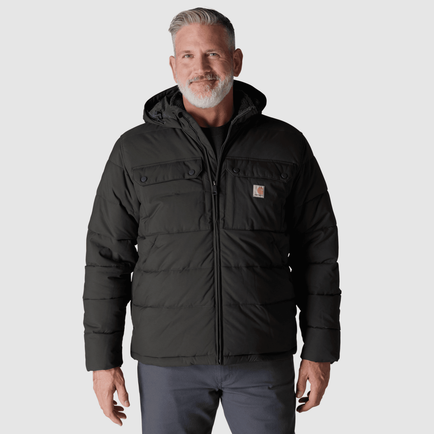 Giacca Isolata Carhartt Montana Loose Fit Uomo Nera L