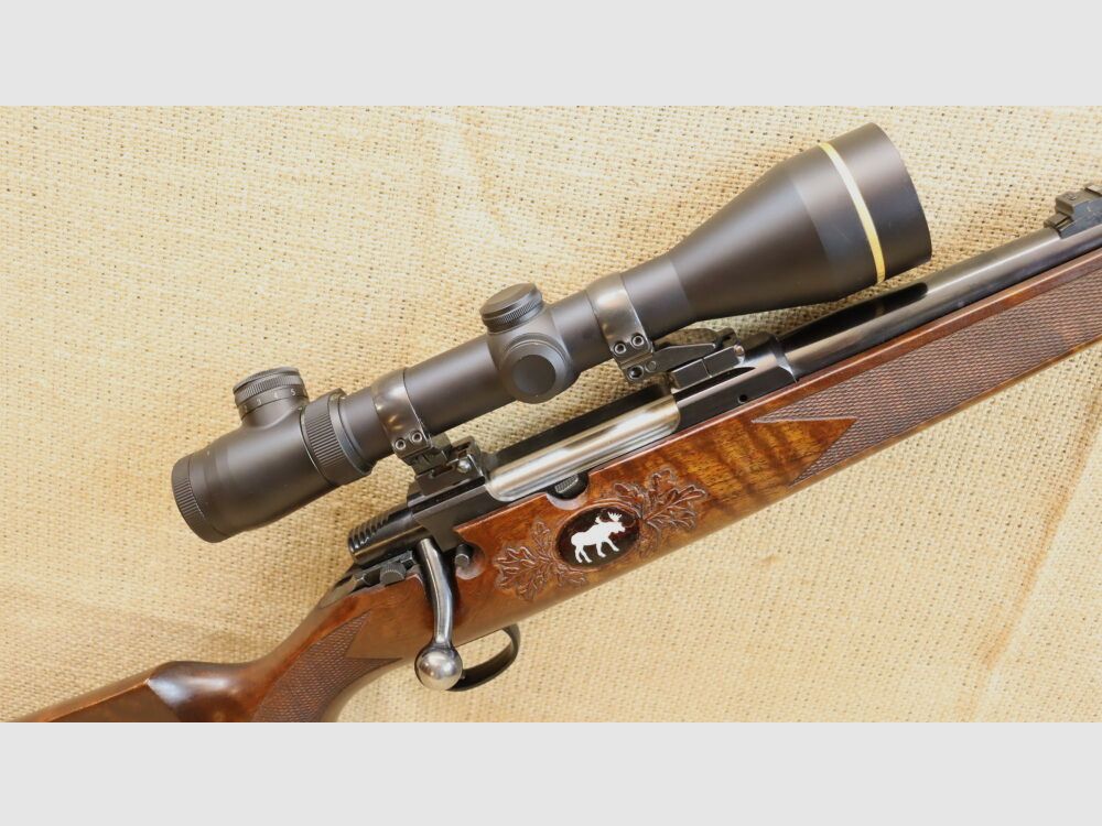Kongsberg Lakelander Mod. 389 avec lunette Leupold calibre 9,3x62
