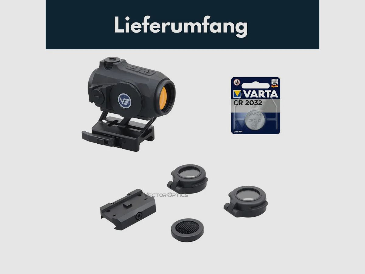 Vector Optics SCRD-60 Maverick-IV 1x20 Mini MIL