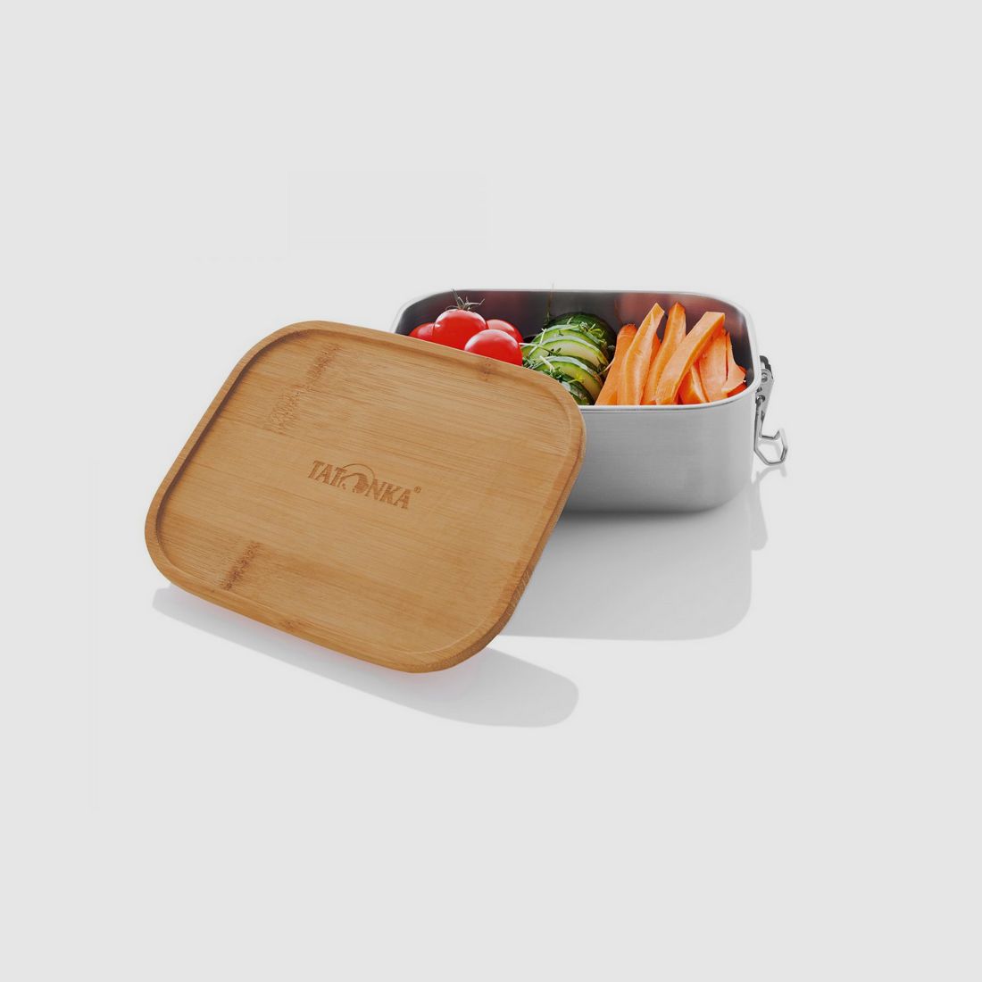 TATONKA Lunch Box I 800 Bamboo Edelstahl-Brotdose