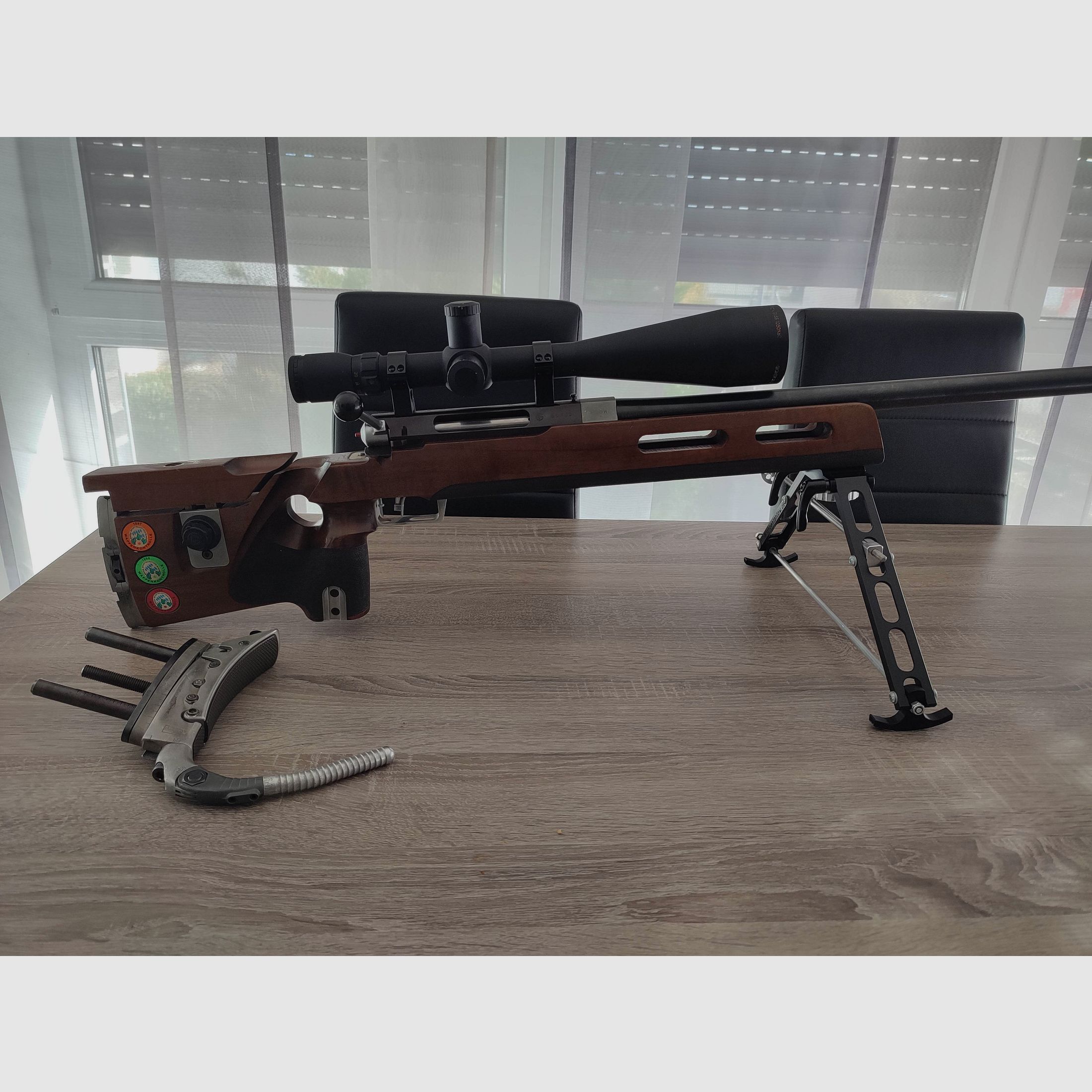 Grünig & Elmiger Super Target ST200 interchangeable stock rifle free rifle Supermatch