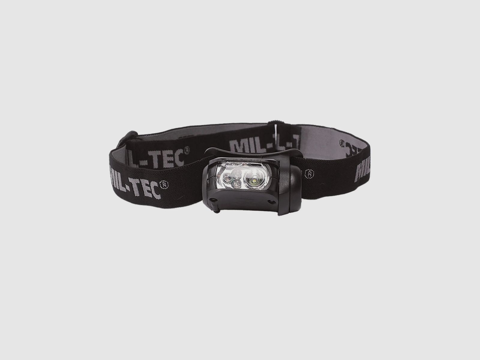 Mil-Tec Kopflampe LED 4-farbig