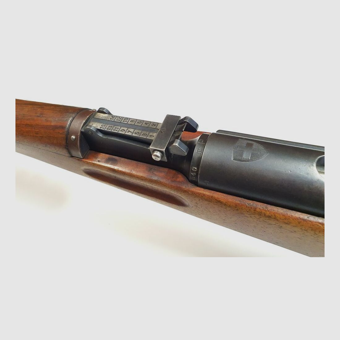 Fabryka broni Bern karabinek powtarzalny Fabryka broni Bern Szwajcarski K31 Kaliber 7,5x55 Szwajcarski całkowicie zgodne numery + Hämmerli