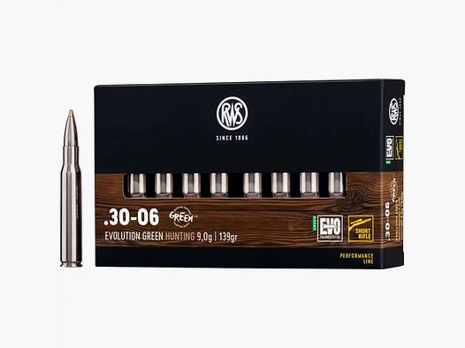 RWS Evo Green Short Rifle - 139grs - 20Pzs