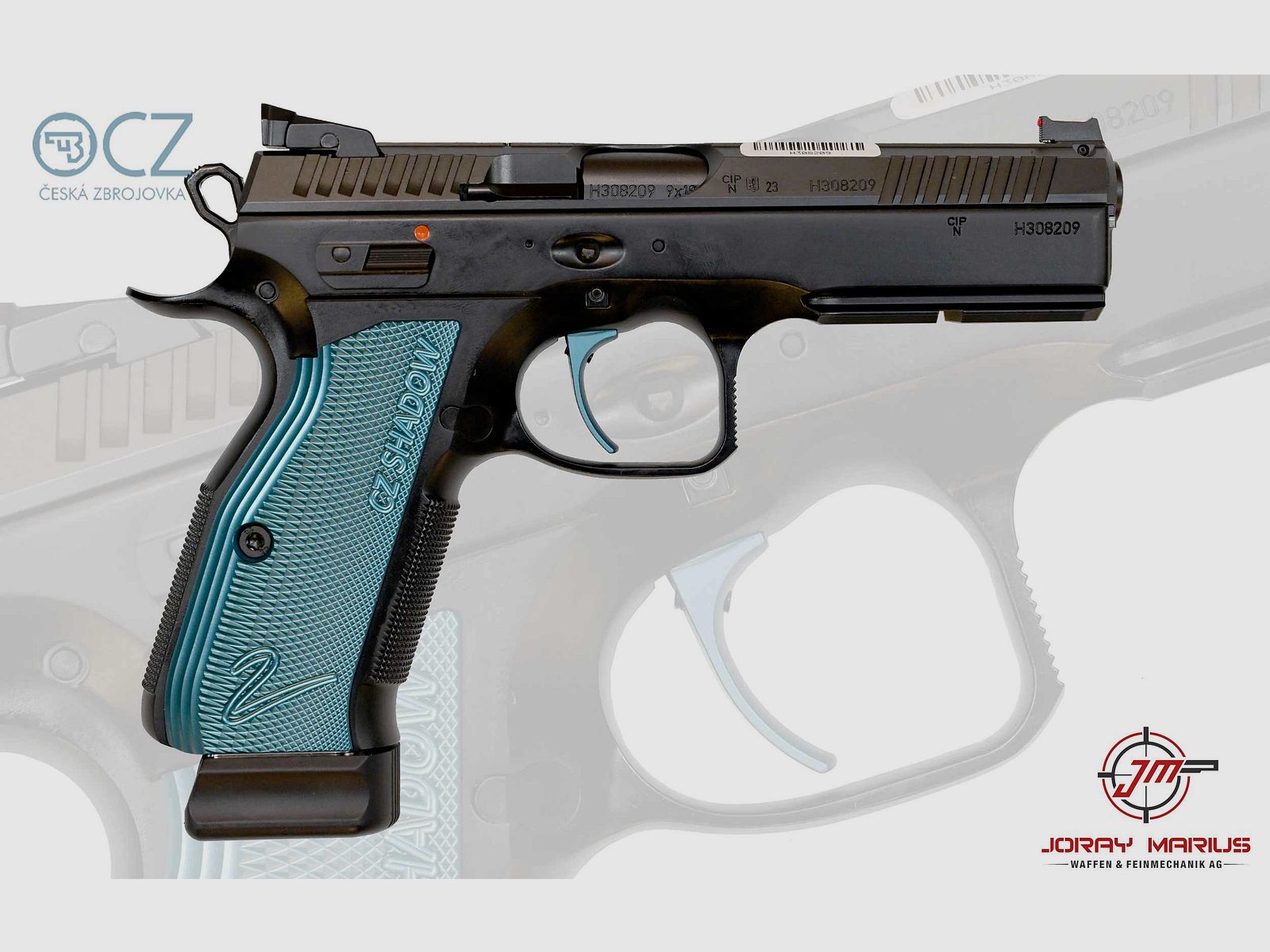 CZ Shadow 2 SA Black 9mm Para, Bild 1 von 2