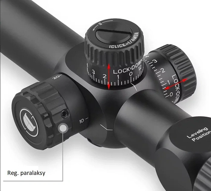 DISCOVERY Optics HT Gen II 6-24x44 SFIR FFP richtkijker met montage, afbeelding 5 van 10