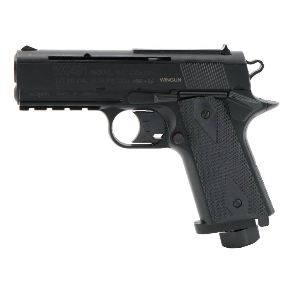 WINGUN 401 CO₂ air pistol, cal. 4.5 mm BB, 15-shot, up to 17 J, image 2 of 6
