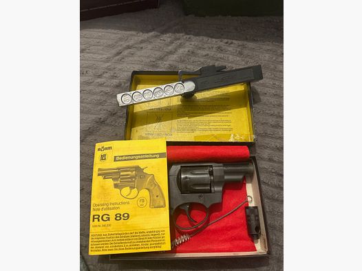 Record RG 89 inkl. original EM-GE LE-BI-MAT Mehrfach-Abschussbecher – OVP – Komplettset
