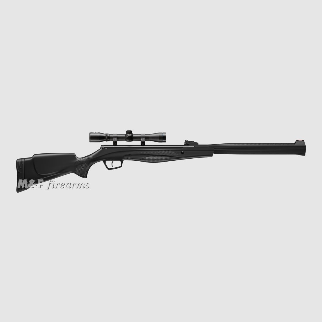 STOEGER Luftgewehr RX20 S3 Combo 4x32 Synthetikschaft Schalldämpfer Kaliber 4,5 mm (.177) mit Zielfernrohr 4x32