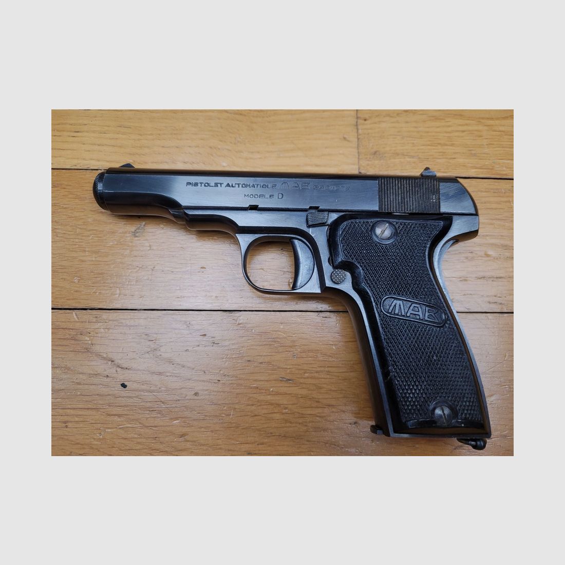 Schöner MAB D Pistol – Manufacture des Armes de Bayonne – Made in France für eine verbesserte Browning 10/22! – in 7,65 – Sehr gute Waffe in TBE!, Bild 2 von 14