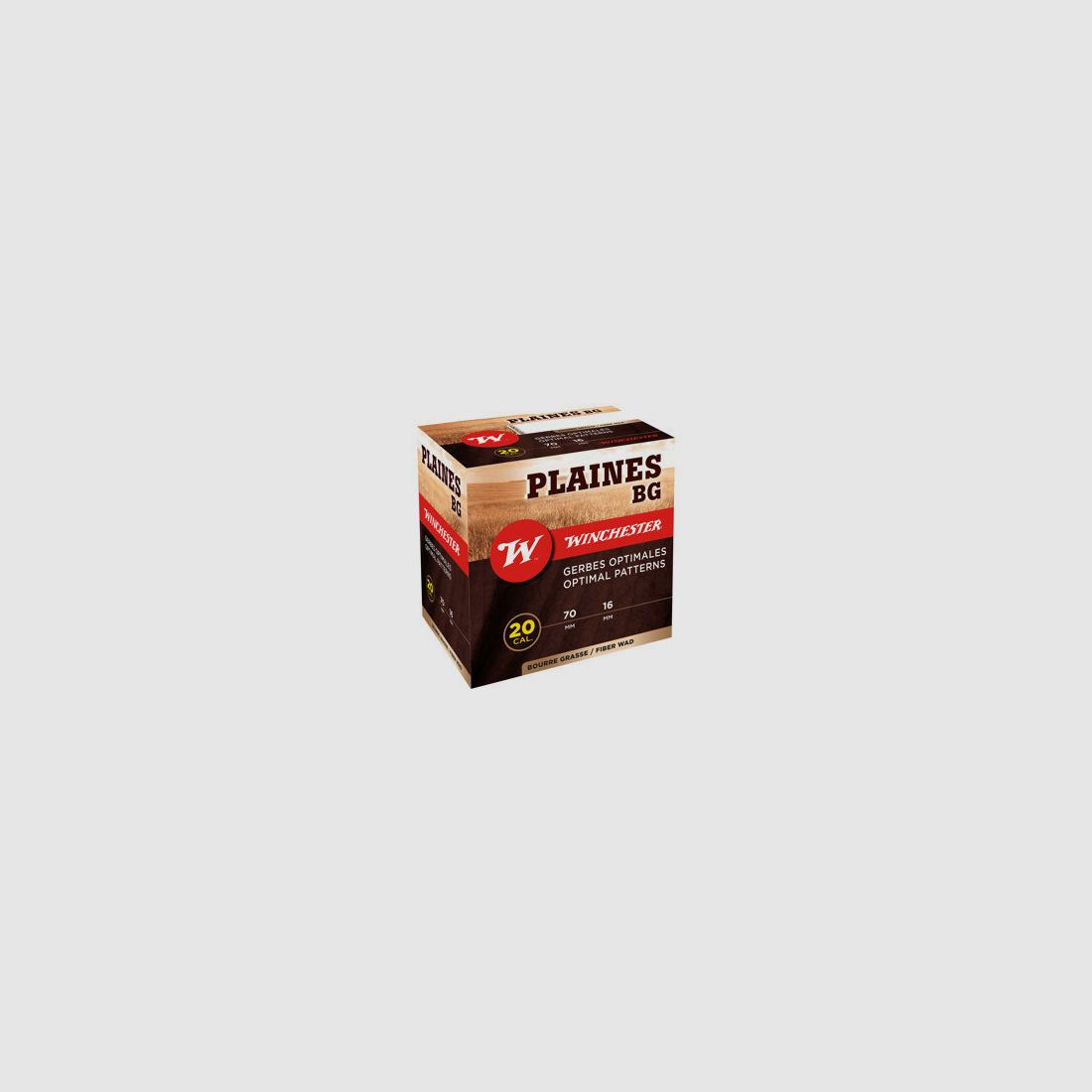 Patronen Plaine 20/70 Bg 28G PB8 X 25