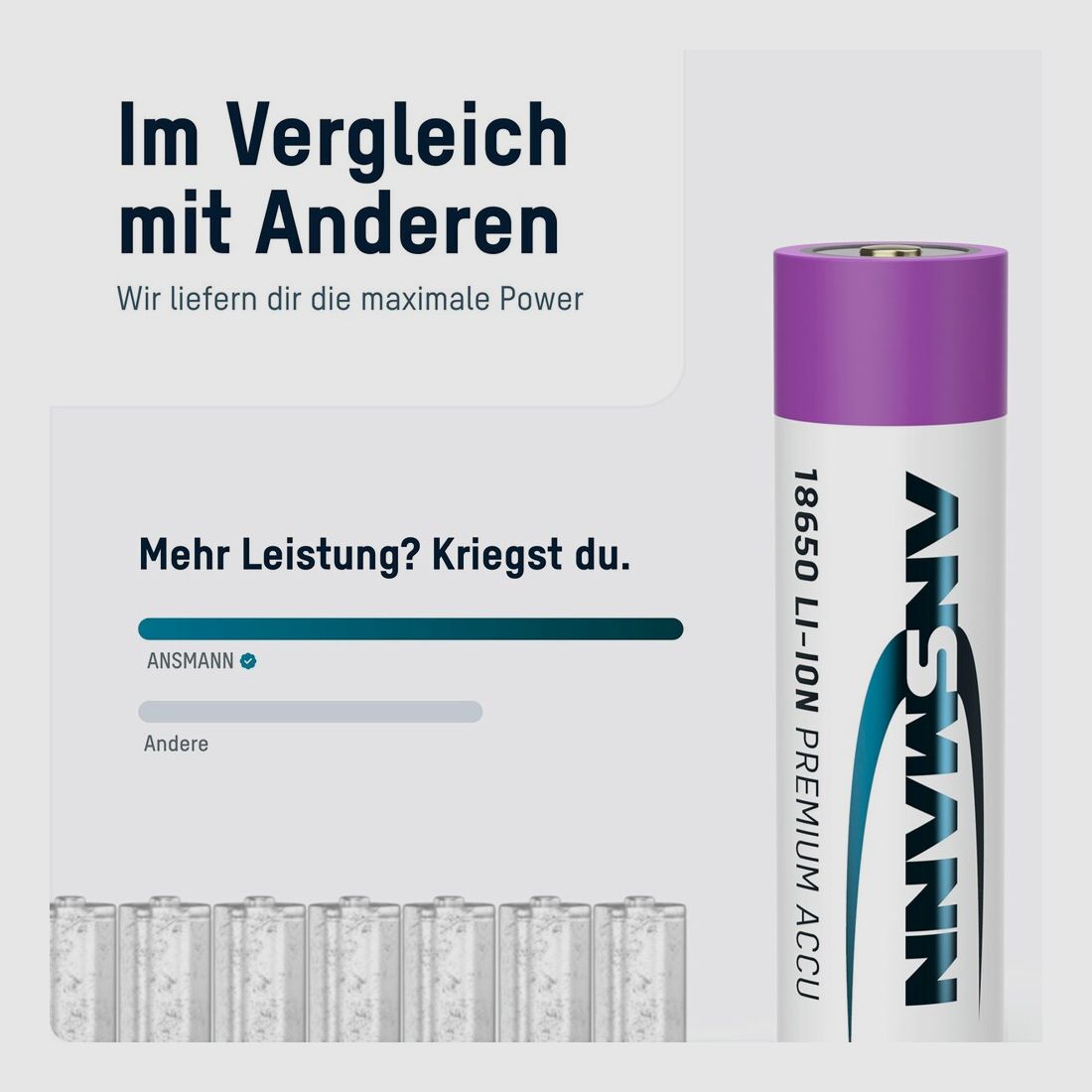 Ansmann Ladegerät für Lithium 2 & 2x Typ 3500 Batterien, Bild 5 von 7