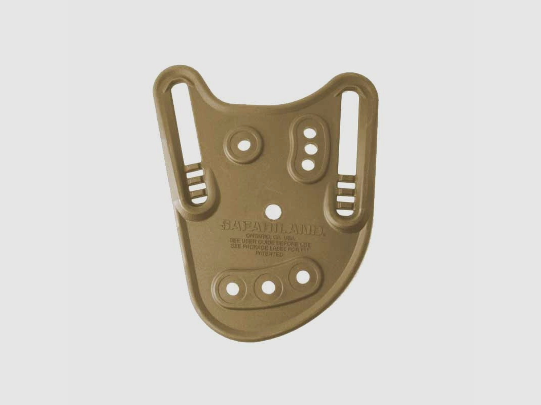SAFARILAND Gürtelschlaufe Modell 567BL FDE brown Version 6 hoch sitzend = 38 bzw. 45 mm Breite
