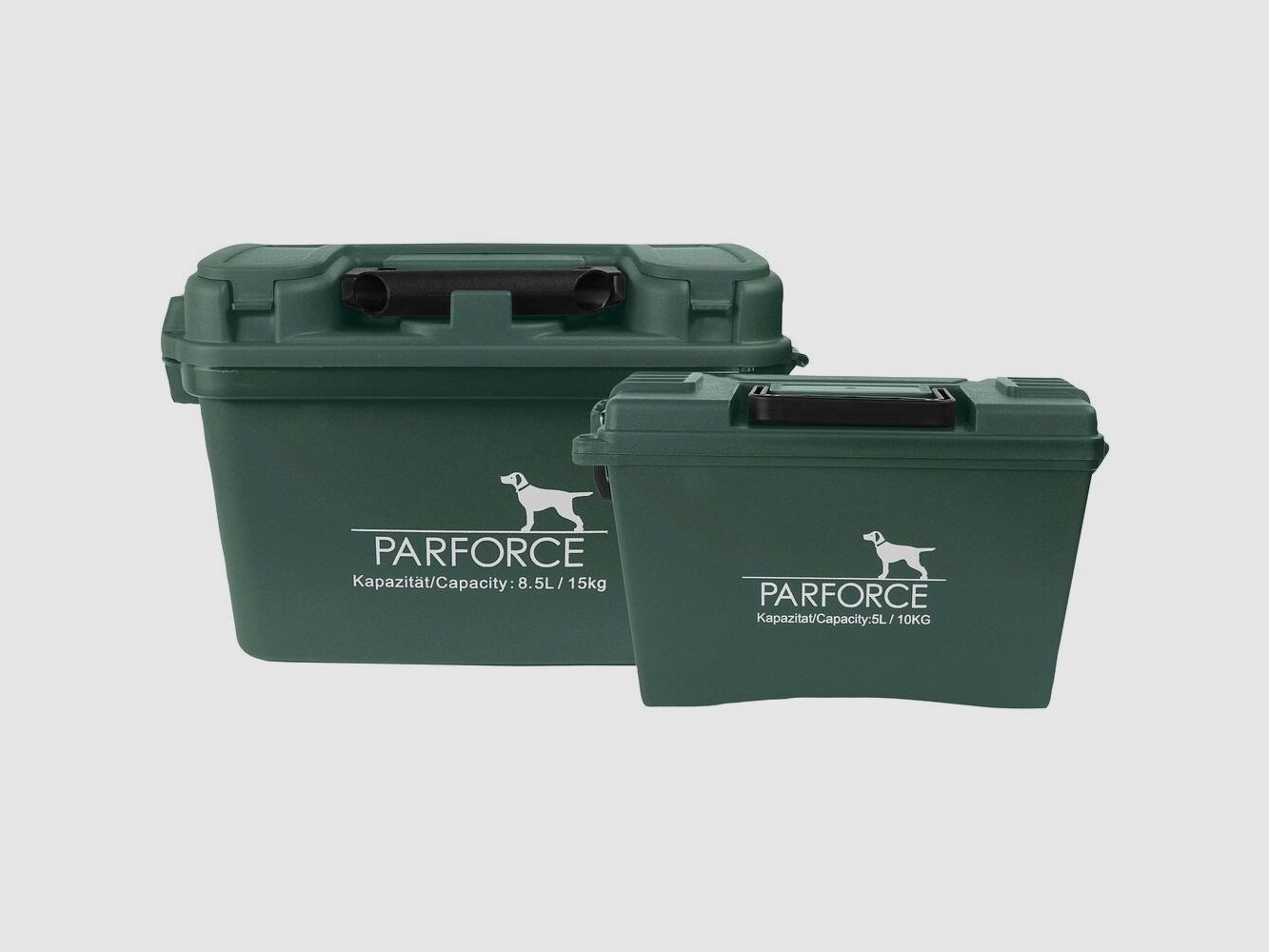 Parforce Transport- und Munitionsbox - 2er-Set Farbe Oliv