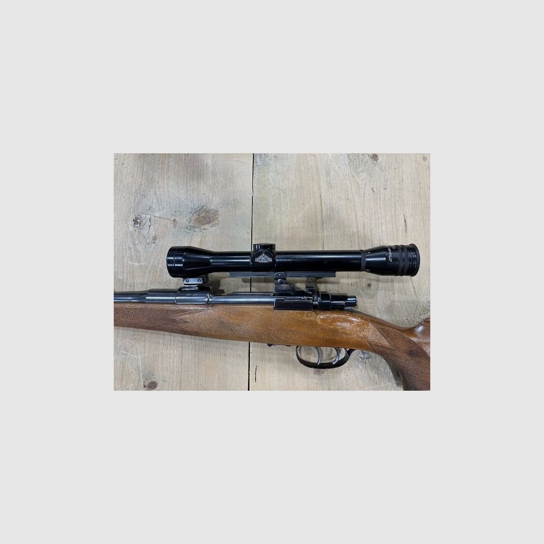 Mauser 98 Repetierer Kaliber 10.3X60R ZF Hertel & Reuss 2-7X Seitliche Schiebesicherung Deutscher Stecher SET, Bild 3 von 4