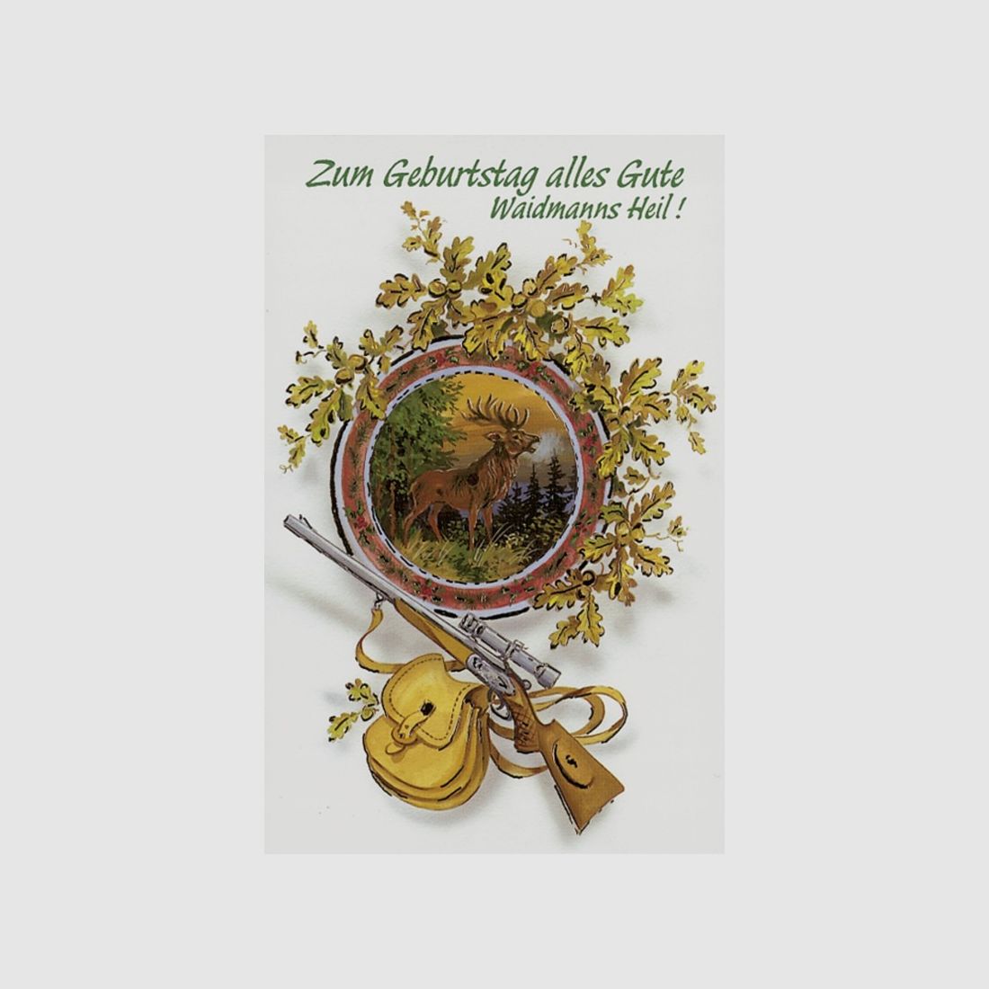 VERJAARDAGSKAART JACHT WAIDMANNS HEIL