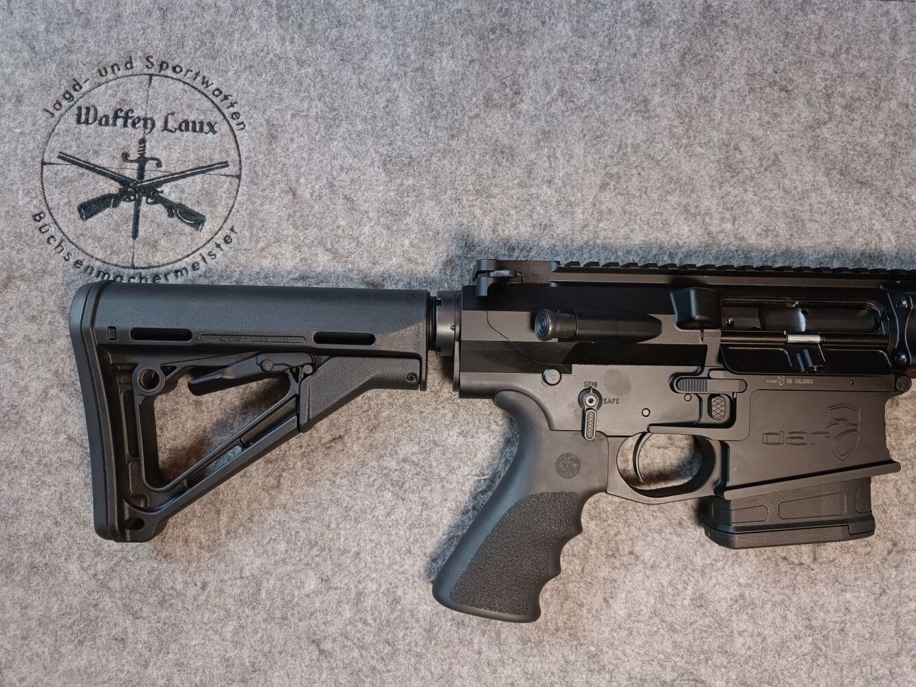 DAR Alemania DAR 10 con 18" M-Lok -Magpul ASE UTRA Gatillo Triggertech!