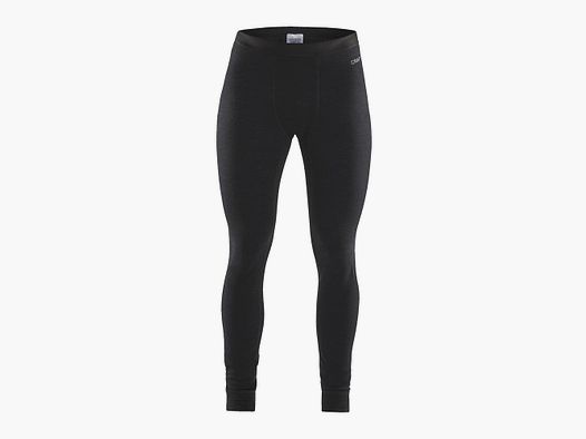 Craft Merino Basislaag Broek voor Heren, Zwart S
