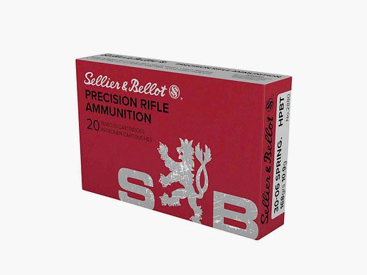 Sellier & Bellot	 OTM HPBT 168grs. 20Stk. .30-06Spring