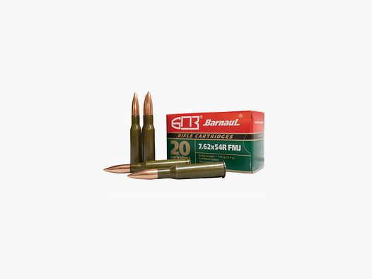 Amunicja Branaul 7,62x54R FMJ, 11,3g/174gr