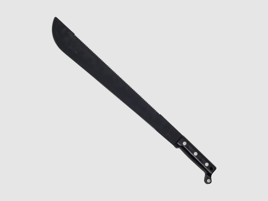 Militärmachete mit Säge und Klingenschärfer