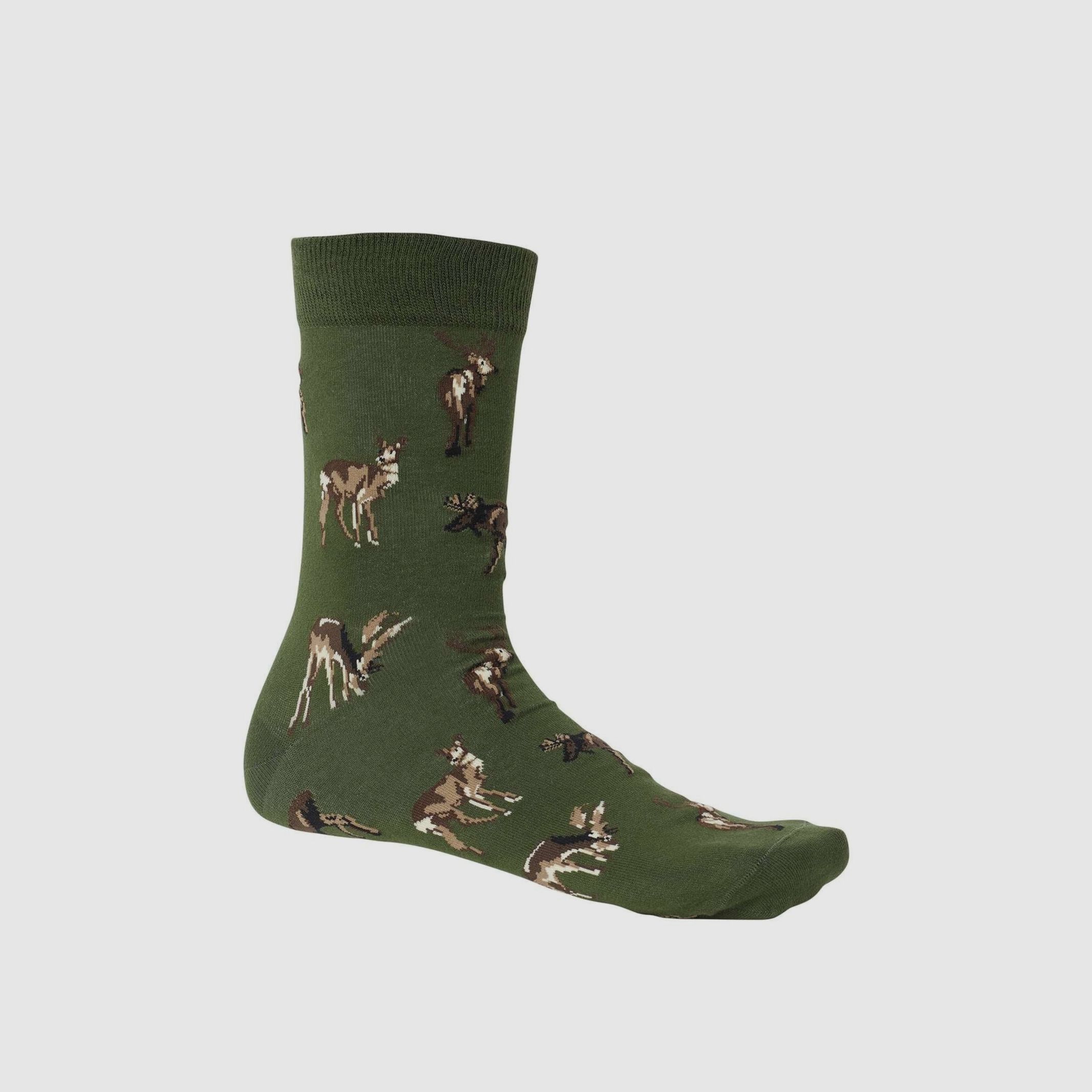 Chevalier Pomeroy Socks Rifle Green Deer 40/42