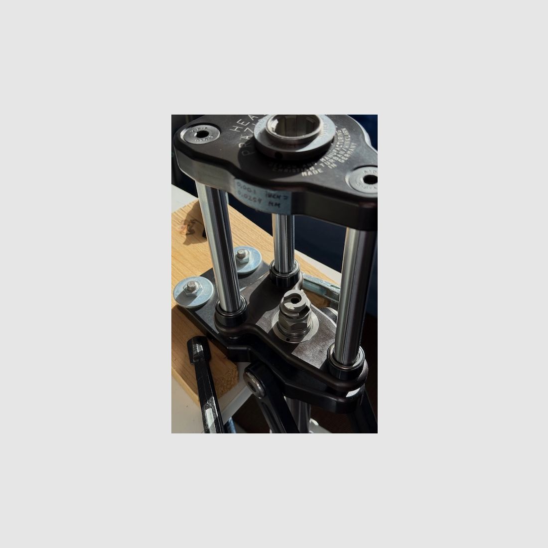 Turban Präzipress 140 pressa di ricarica. Come nuova! Lo standard assoluto per il tiro a lunga distanza.