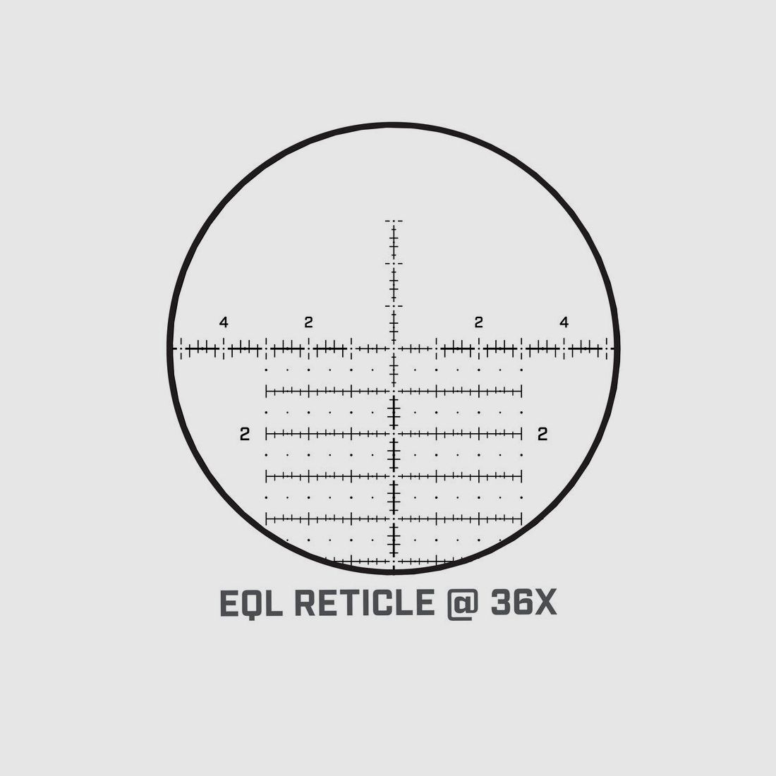 Bushnell Scope Elite Tactical XRS3 6-36x56 Reticle EQL FFP #ETXRS3EQL