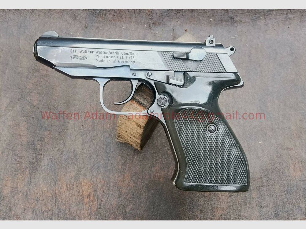 Walther Ulm 1976 PP Super Polizei