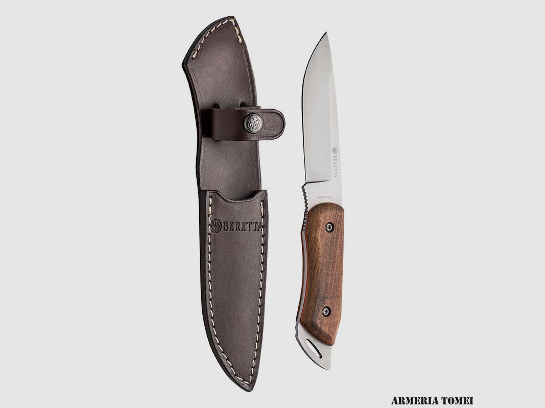 MESSER – BERETTA – ROAN FESTE KLINGE BRAUN & ORANGE, Bild 1 von 3