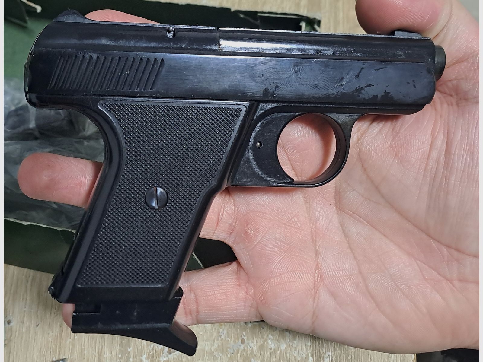 Reck Protector G5 in caliber 8 mm blank/ PTB 387 with packaging!