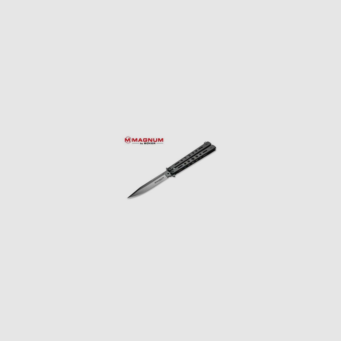 BOKER MAGNUM BALISONG ALL BLACK