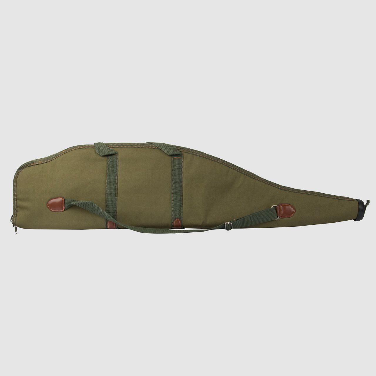 Gewehrfutteral Gewehrtasche Hubertus 106 x 24 cm abschlieĂźbar Webpelz Cordura MĂĽndungsschutz grĂĽn fĂĽr Waffen mit Zielfernrohr